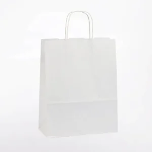 White Paper Carrier Bags