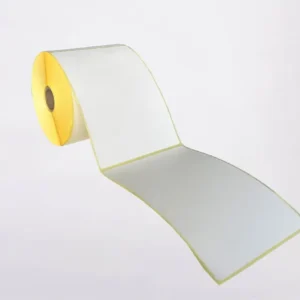 Plain direct white thermal labels LAB985