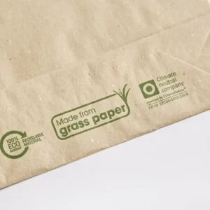 Grass paper mailing bag 250x50x353 PAS354